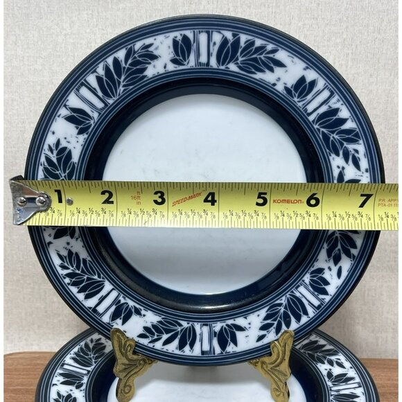 Set Of 3 Dansk Ceylon 7 Inch Dessert Plates Heavy Use Discounted Price - Picture 2 of 4